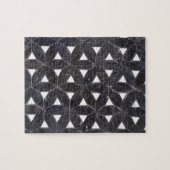 Charcoal Gray Mosaic | levenspatroon Legpuzzel (Horizontaal)
