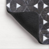 Charcoal Gray Mosaic | levenspatroon Muismat (Hoek)