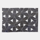 Charcoal Gray Mosaic | levenspatroon Theedoek (Horizontaal)