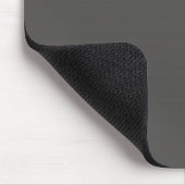 Charcoal Gray Mousepad Muismat (Hoek)