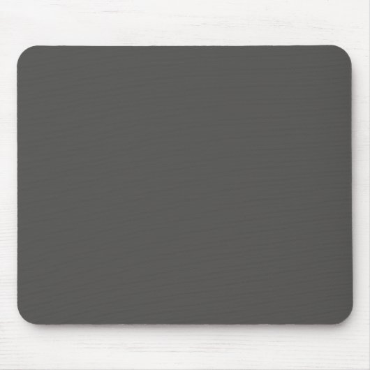Charcoal Gray Mousepad Muismat (Voorkant)