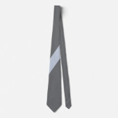 Charcoal Luxe Stropdas (Voorkant)