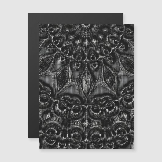 Charcoal Mandala (Voorkant / Achterkant)