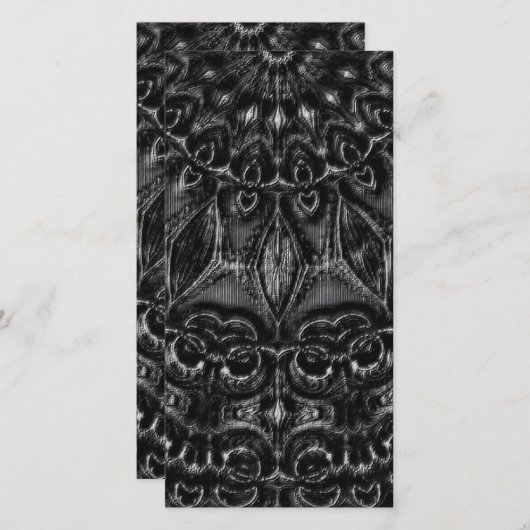 Charcoal Mandala (Voorkant / Achterkant)