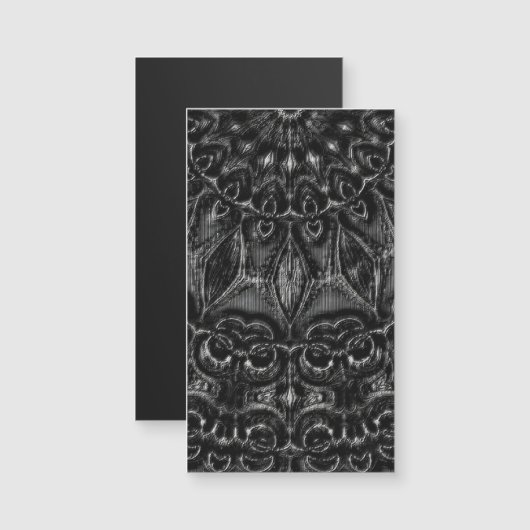 Charcoal Mandala (Voorkant / Achterkant)