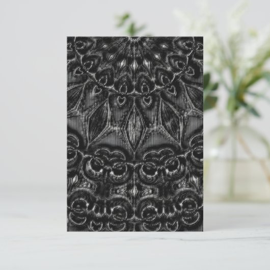 Charcoal Mandala (Staand voorkant)