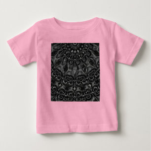 Charcoal Mandala Baby T-Shirt