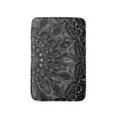 Charcoal Mandala Badmat (Voorkant Verticaal)