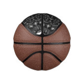 Charcoal Mandala Basketbal (Rechts)