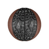 Charcoal Mandala Basketbal (Verticaal)