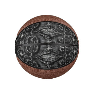 Charcoal Mandala Basketbal