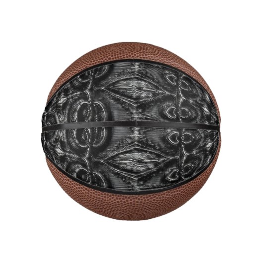 Charcoal Mandala Basketbal (Voorkant)