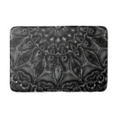Charcoal Mandala Bath Mat (Voorkant)