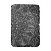 Charcoal Mandala Bath Mat (Voorkant Verticaal)