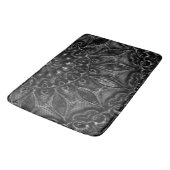 Charcoal Mandala Bath Mat (Gekanteld)