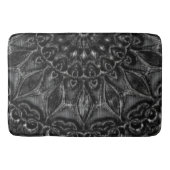 Charcoal Mandala Bath Mat (Voorkant)