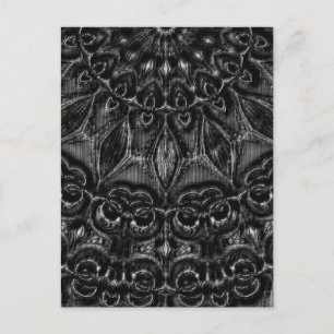 Charcoal Mandala Briefkaart