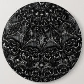 Charcoal Mandala Button (Voorkant)