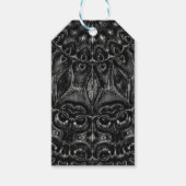Charcoal Mandala Cadeaulabel (Voorkant)