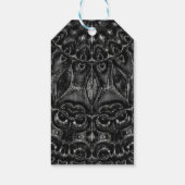 Charcoal Mandala Cadeaulabel (Achterkant)
