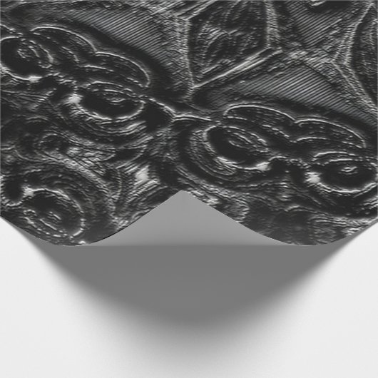 Charcoal Mandala Cadeaupapier (Hoek)