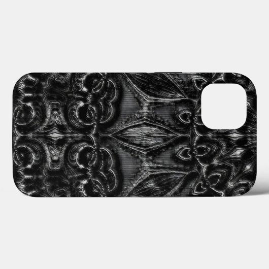 Charcoal Mandala Case-Mate iPhone Case (Achterkant (horizontaal))