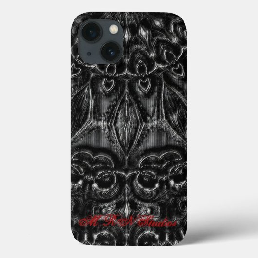 Charcoal Mandala Case-Mate iPhone Case (Achterkant)