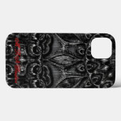 Charcoal Mandala Case-Mate iPhone Case (Achterkant (horizontaal))
