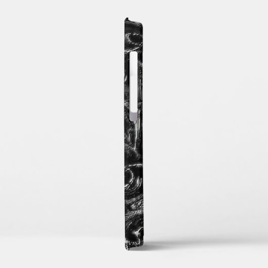 Charcoal Mandala Case-Mate iPhone Case (Achterkant / Links)