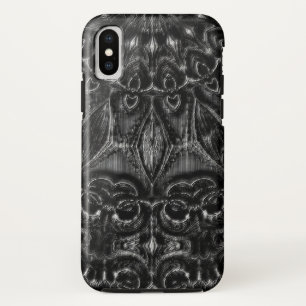 Charcoal Mandala Case-Mate iPhone Case