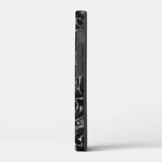 Charcoal Mandala Case-Mate iPhone Case (Achterkant / Links)