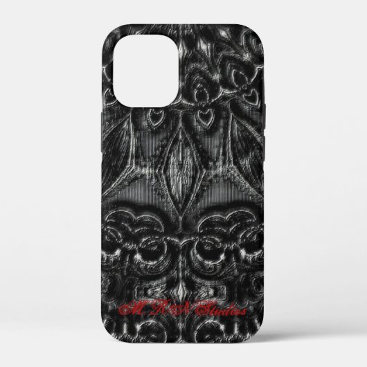 Charcoal Mandala Case-Mate iPhone Case (Achterkant)