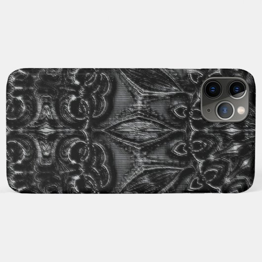 Charcoal Mandala  Case-Mate iPhone Case (Achterkant (horizontaal))