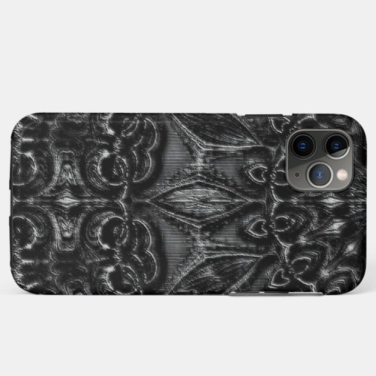 Charcoal Mandala Case-Mate iPhone Case (Achterkant (horizontaal))