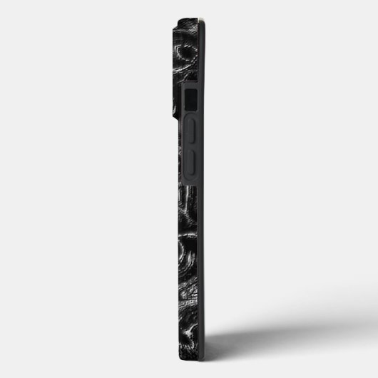 Charcoal Mandala Case-Mate iPhone Case (Achterkant / Links)