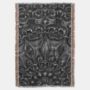 Charcoal Mandala Deken