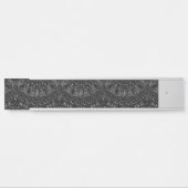 Charcoal Mandala Deurbordje (Voorkant)