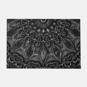 Charcoal Mandala Deurmat