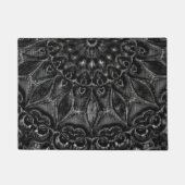 Charcoal Mandala Doormat Deurmat (Voorkant)