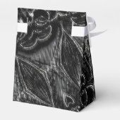 Charcoal Mandala FAVOR BOX Bedankdoosjes (Achterkant)