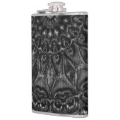 Charcoal Mandala Flask Heupfles (Links)