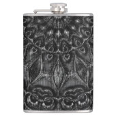 Charcoal Mandala Flask Heupfles (Voorkant)