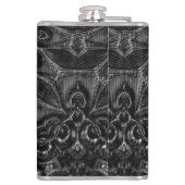 Charcoal Mandala Flask Heupfles (Achterkant)