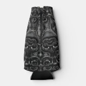 Charcoal Mandala Flesjeskoeler (Achterkant)