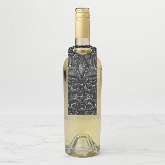 Charcoal Mandala Flessenhanger (Op fles)