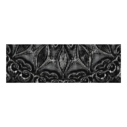 Charcoal Mandala Foto afdrukken (Voorkant)