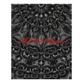 Charcoal Mandala Foto afdrukken (Voorkant)