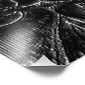 Charcoal Mandala Foto afdrukken (Hoek)