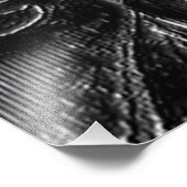 Charcoal Mandala Foto afdrukken (Hoek)