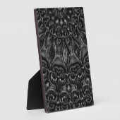 Charcoal Mandala Fotoplaat (Zijkant)